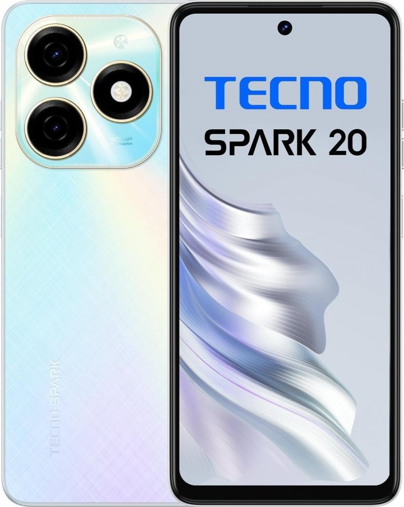 Tecno Spark 20 8/256GB Biely  (KJ5n_256+8_CW)