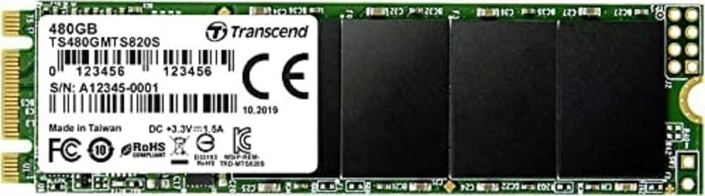 Transcend MTS820S 480GB M.2 2280 SATA III (TS480GMTS820S)