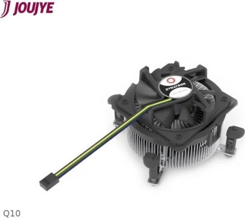 Dynatron DYNATRON Q10 Intel CPU Kuehler LGA1700 2U Kuehlkoerper aus Aluminium mit Kupferkern Aktiv mit PWM bis zu 125W TDP