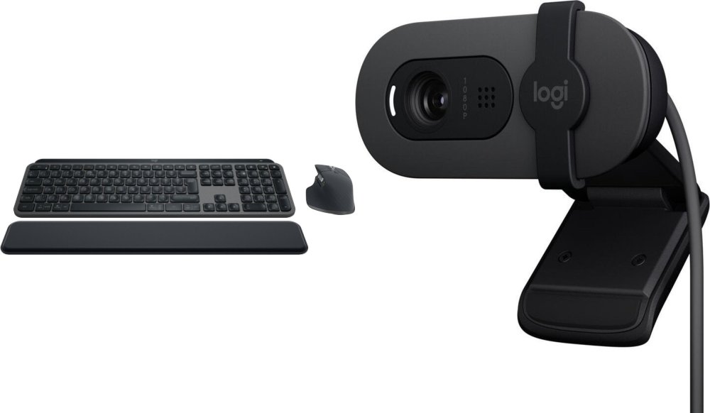 Logitech MX Keys S Combo Graphite (920-011614) + Brio 100 (960-001585)