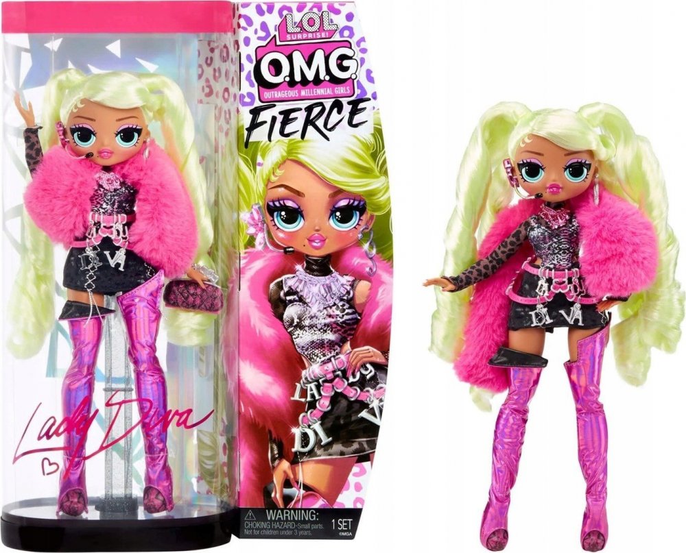 MGA LOL Surprise 707 OMG Fierce Dolls Dámy Diva (585275)