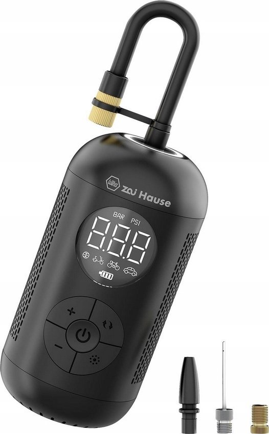 Wiha Wiha Zai home Cordless air pump, 6 pieces (black, Li-Ion battery 3.7 volts, 4 Ah)