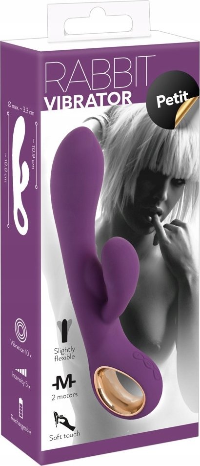 Happy Rabbit Rabbit Vibrator petit violetinė