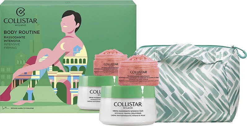 Collistar Zestaw Firming Thalasso Scrub 150g + Intensive Firming Cream Plus 400ml