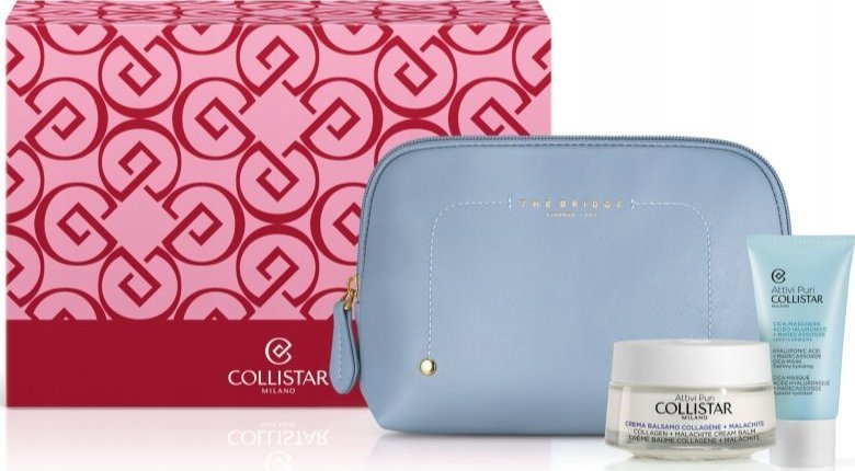 Collistar COLLISTAR_Collagen Cream Balm krem na tvár 50ml + maska na tvár 25ml + kosmetyczka