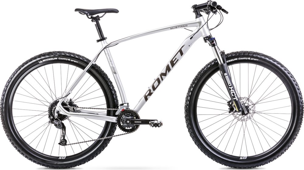 Romet Bicykel Romet Mustang M3 29 L(19") srebrno-Sivý