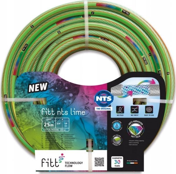 Bradas Záhradná hadica NTS LIME 1/2" - 25m