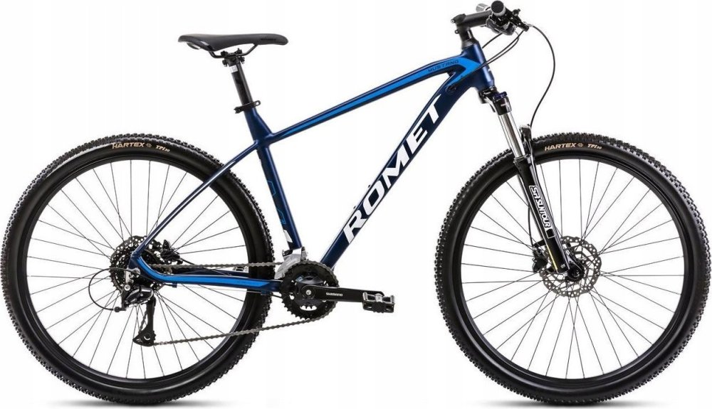 Romet Dviratis Romet Mustang M7.1 2024 dark blue-21" / XL (Dydis: 21" / XL)