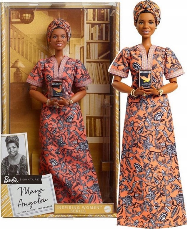 Mattel Barbie Inspiring Women Maya Angelou