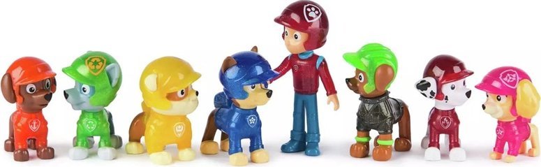 Paw Patrol PAW PATROL figure set Rescue Wheels Giftpack, 8vnt., 6070513