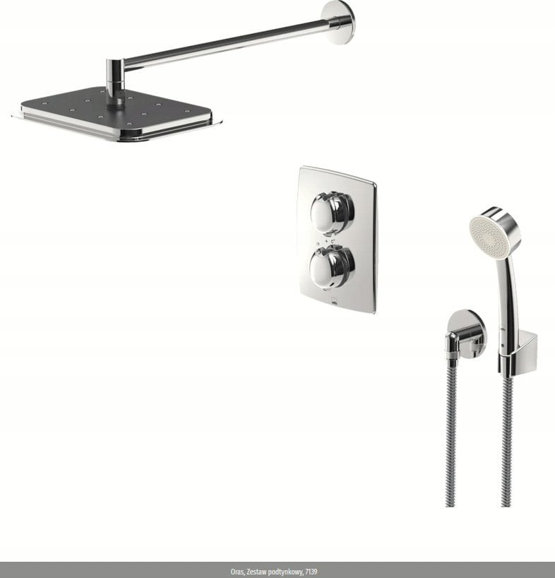 Oras Concealed shower system Oras Optima 7139