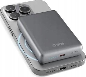 SBS Mobile SBS power bank 10,000mAh PD 20W MagSafe 15W aluminum