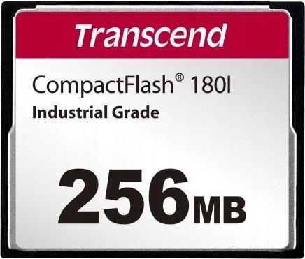 Transcend CF180I Compact Flash 256 MB  (TS256MCF180I)