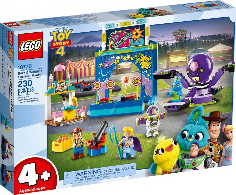 LEGO Toy Story Karnawałowe szaleństwo Chudego i Buzza (10770)