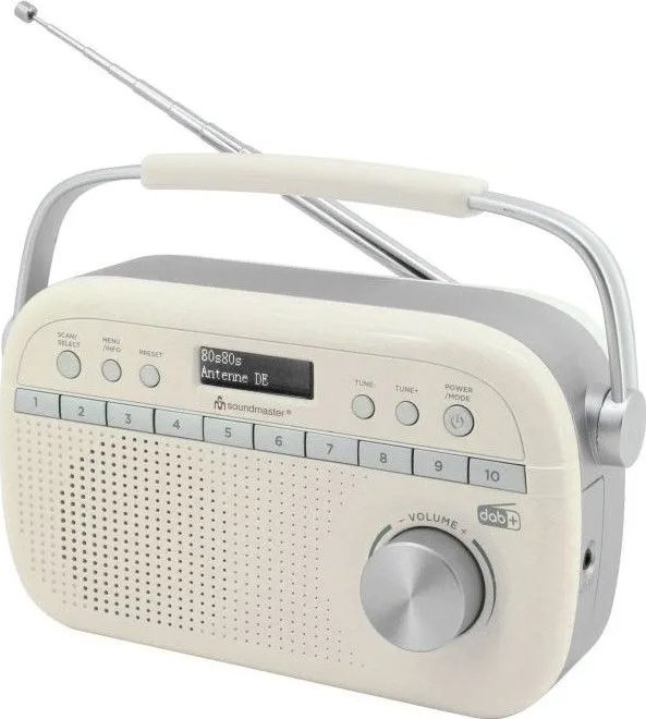 Soundmaster Soundmaster DAB280BE radio prenosná Analogowe i cyfrowe Béžový