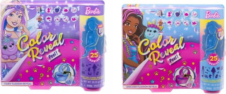 Mattel BRB COLOR REV FANTAZJA Bábika AST GXY20 WB3 (GXY20) - 473665