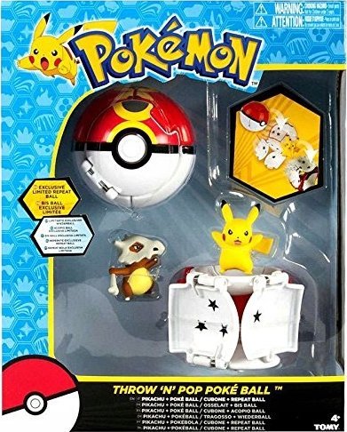 Tomy Tomy - Pokemon Throw N Pop Poke Ball Set A+