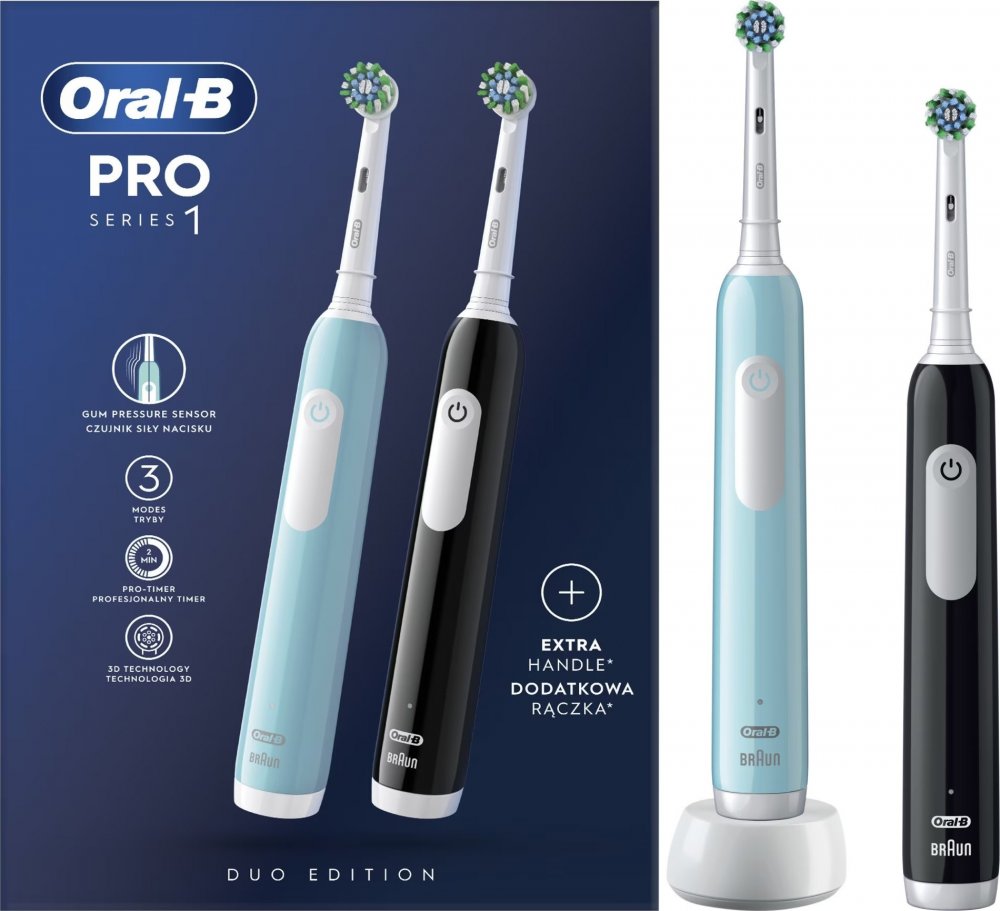 Oral-B Pro Series 1 DUO Blue & Black