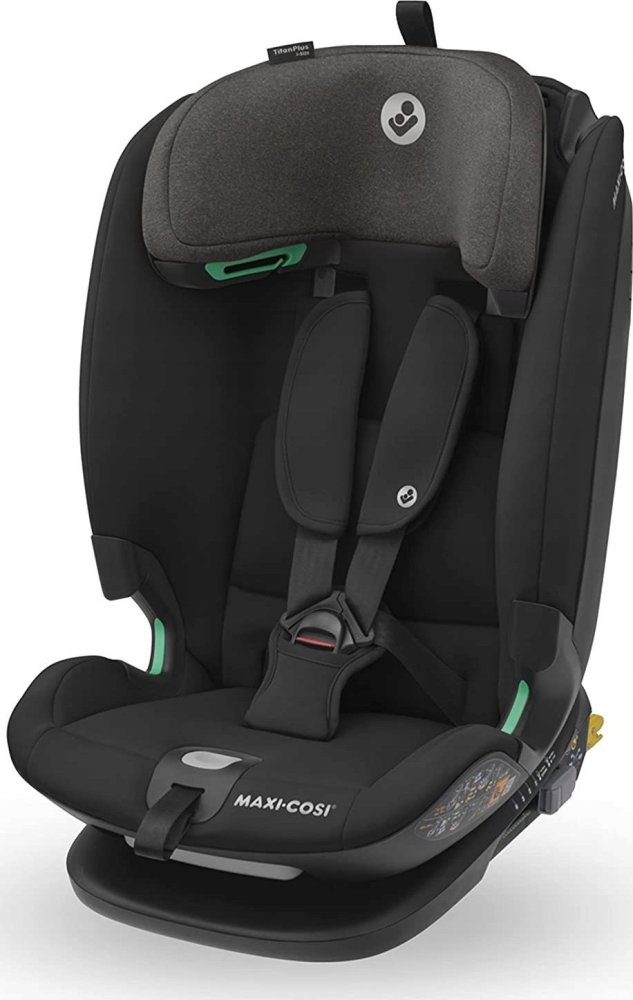 Maxi Cosi MAXI COSI car seat authentic black TITAN PLUS I-SIZE ISOFIX, authentic black, 8836671110