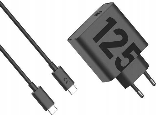Motorola Motorola moto charger 125W black, USB C-C, Black