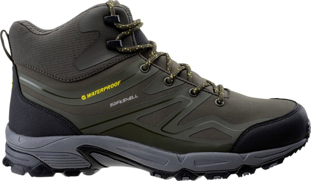 Hi-Tec Pánske tenisky Hi-tec Hendon Mid Wp zielono-čierne Rozmer 42