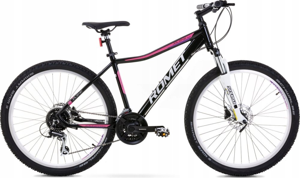 Romet Dviratis Romet Jolene 6.3 2024 juodas-pink-17" / M (Dydis: 17" / M)