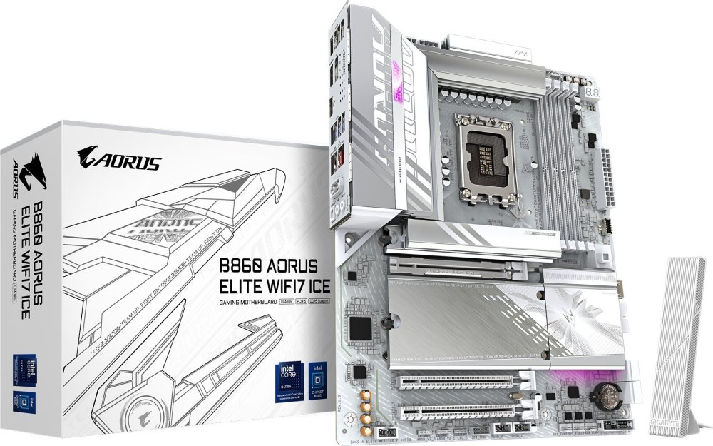 Gigabyte B860 A ELITE WF7 ICE
