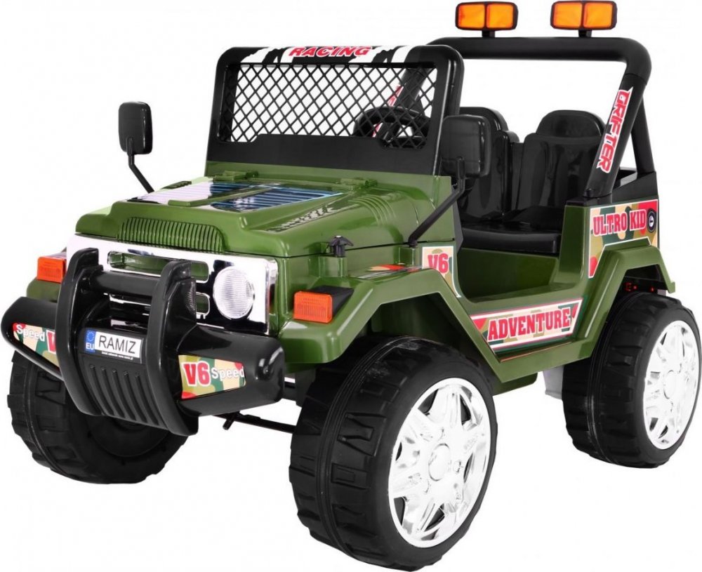 Giga elektrické autíčko JEEP RAPTOR Drifter 2,4 G zelená