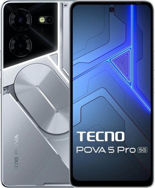 Tecno Pova 5 Pro 5G 8/256GB strieborný  (LH8n 256+8 Silver Fantasy)