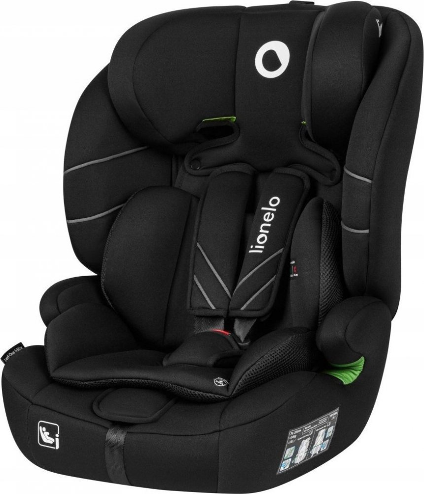 Lionelo autosedačka Lionelo Levi One I-Size Black Carbon 76-150cm Dri-Seat