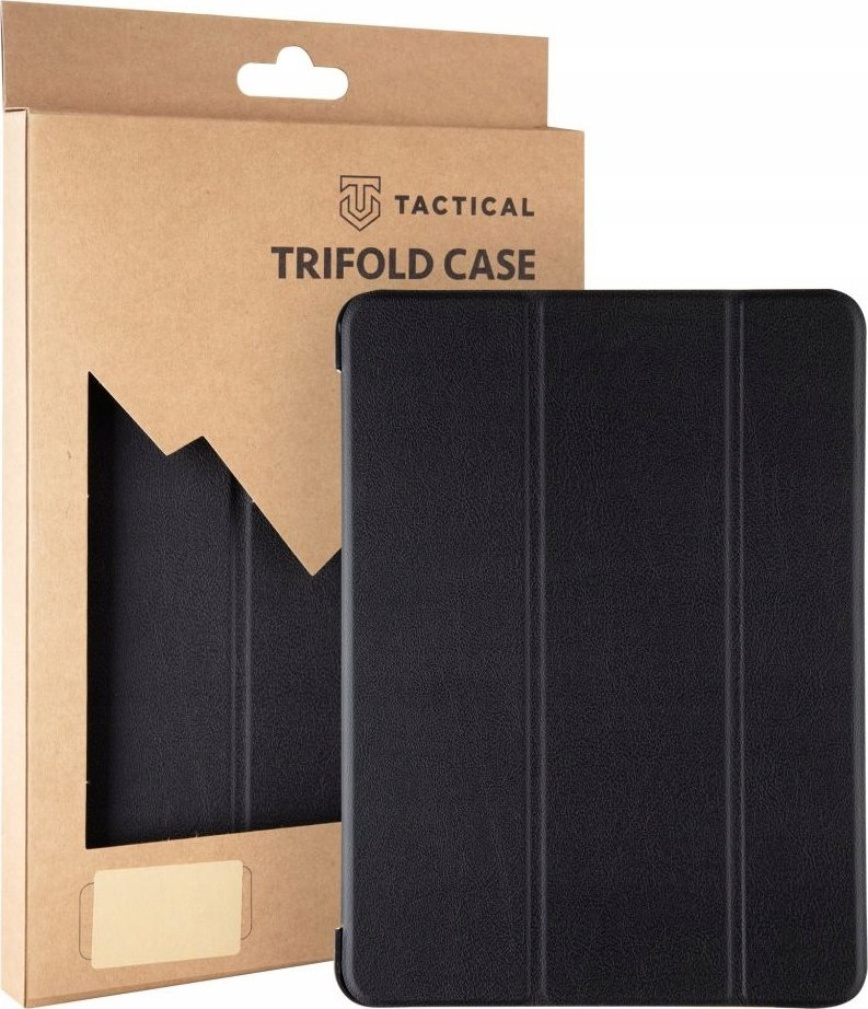 Tactical Book Tri Fold Case for iPad 10.9 2022 Black