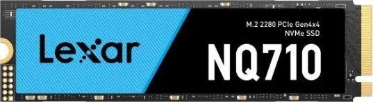 Lexar SSD|LEXAR|NQ710|2TB|Heatsink M.2|PCIe Gen4|NVMe|Write speed 4000 MBytes/sec|Read speed 5000 MBytes/sec|TBW 680 TB|MTBF 150000 hours|LNQ710X002T-RNNNG