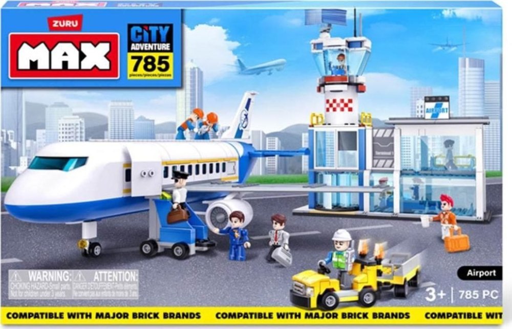 Max MAX CITY Bricks Airport, 785pcs