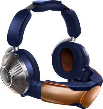 Dyson Dyson Zone Absolute+ Sada słuchawkowy Przewodowy i Bezprzewodowy Opaska na głowę Połączenia/muzyka Bluetooth Modrý, Miedziany
