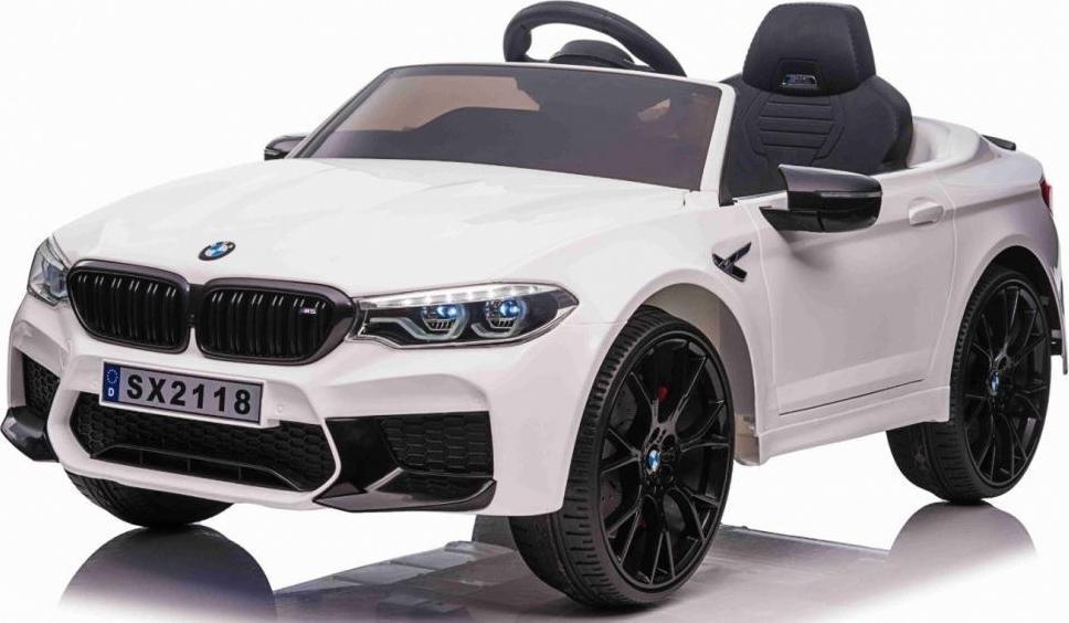 NoName Odrážadlo BMW M5 DRIFT Biely