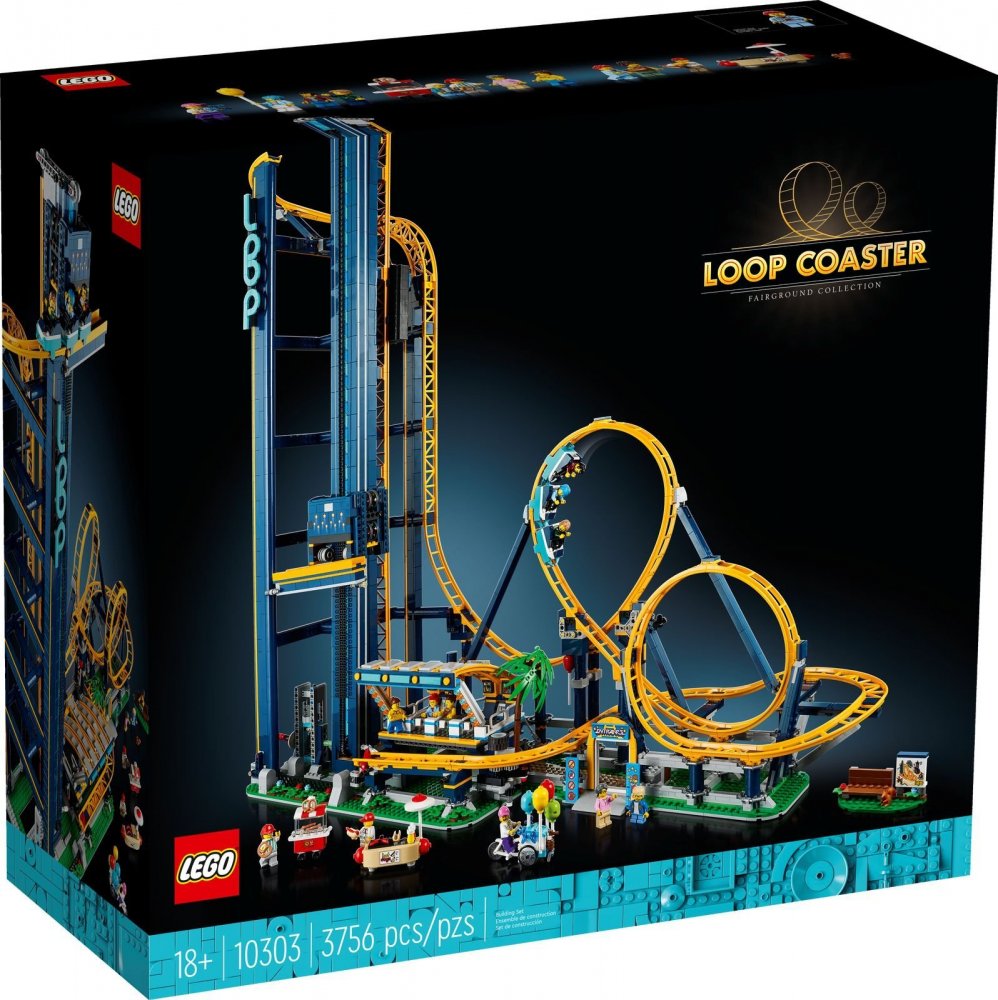 LEGO Icons Horská dráha so slučkami