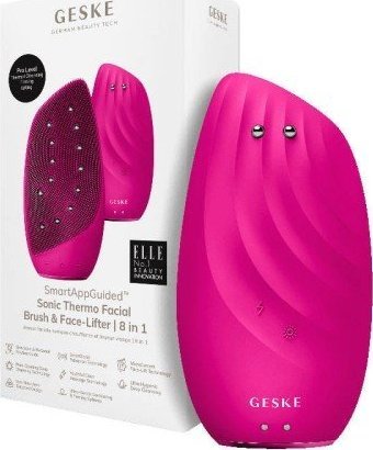 Geske sonická Kefka termiczna & lifting na tvár 8w1 Geske z Aplikacją (magenta)