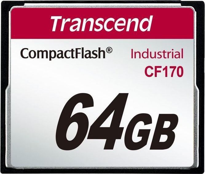 Transcend Industrial 170x Compact Flash 64 GB  (TS64GCF170)
