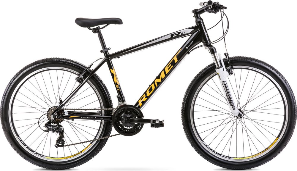 Romet Bicykel Romet Rambler R6.1 26 L 19" čierno-Žltý