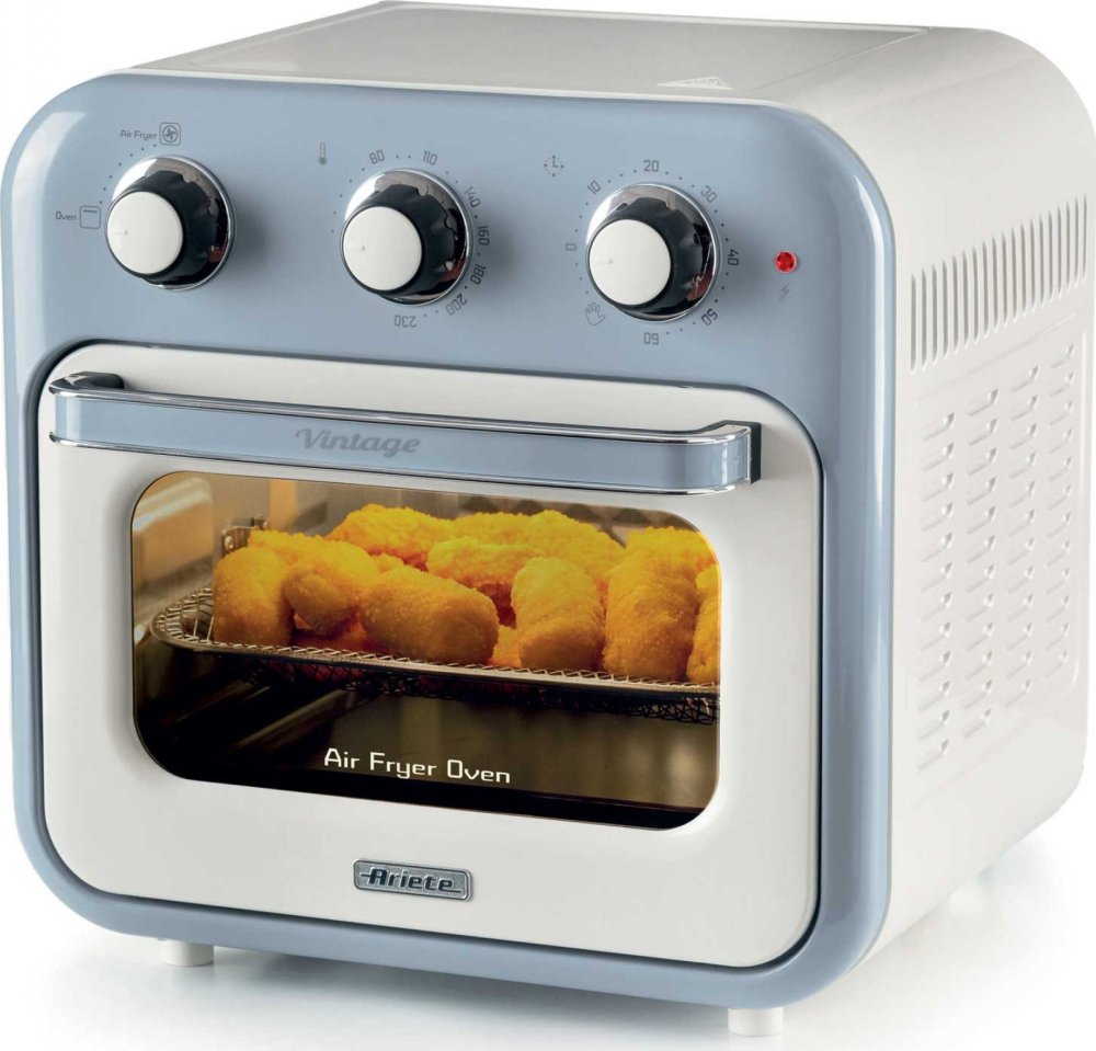 Ariete Ariete Vintage Air Fryer Mini- Oven blue