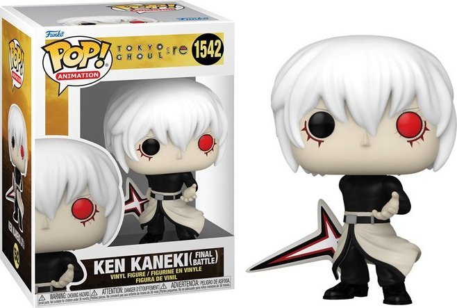 Funko Pop funko pop! tokyo ghoul re - pop animation n 1542 - ken kaneki (last battle)