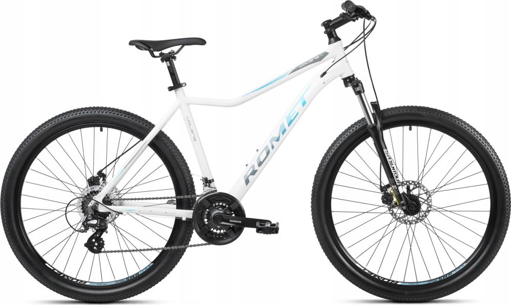Romet Dviratis Romet Jolene 7.1 2024 white-blue-19" / L (Dydis: 19" / L)