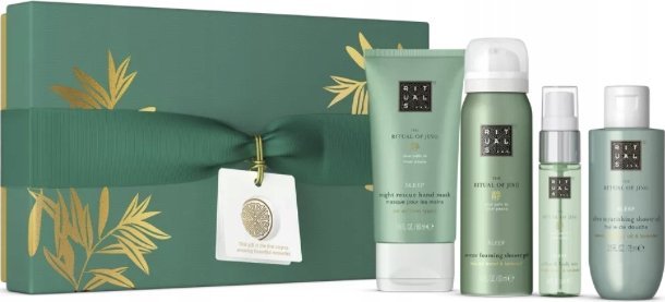 Rituals RITUALS SET (THE RITUAL OF JING FOAMING SHOWER GEL 50ML + HAND MASK 50ML + PILLOW & BODY MIST 20ML + SHOWER OIL 75ML)