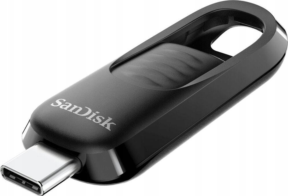 SanDisk SanDisk Flash Disk 256GB Ultra Slider, USB-C 3.2, Černá