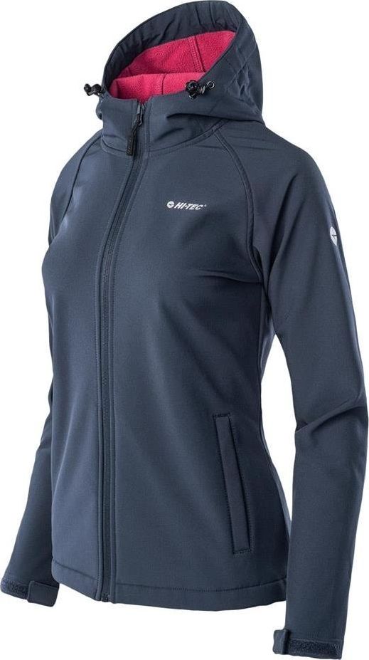 Hi-TEXT dámska Bunda softshell Hi-Tec Dámy Neti Tmavomodrá Rozmer S