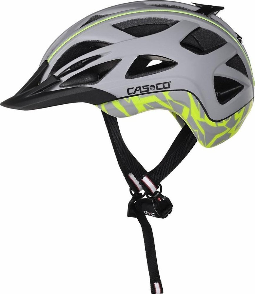 Casco prilba CASCO ACTIV2 silver-neon L 58-62