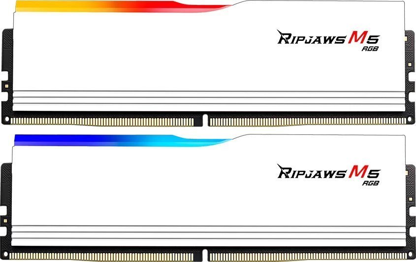 G.Skill Ripjaws M5 RGB, DDR5, 64 GB, 5200MHz, CL40 (F5-5200J4040A32GX2-RM5RW)