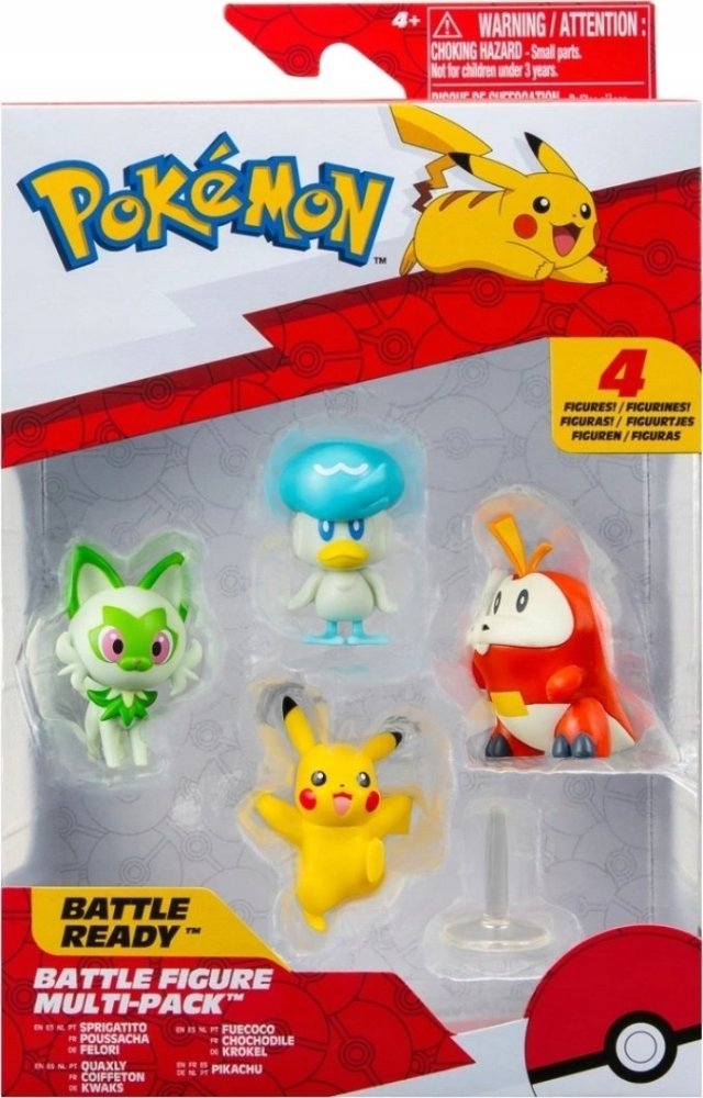 Pokemon POKEMON BATTLE FIGURE GEN IX 4 PK