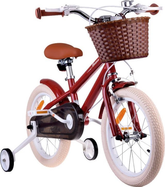 Royalbaby RoyalBaby Bicykel 16" MACARON retro vintage detský Boczne koła 16B-6,3