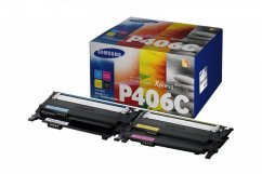 Samsung CLT-P406C Sada CMYK Originál  (SU375A)